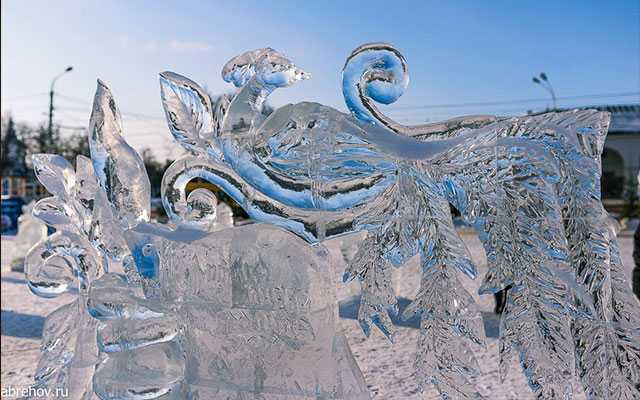 Областной фестиваль – конкурс снежно – ледовых скульптур «Кострома – зимняя сказка»